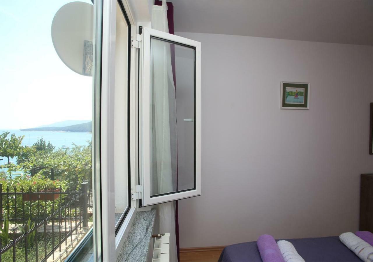 Apartament 4 Persons App With Great Sea View,Ac,Wifi,399 Rabac Zewnętrze zdjęcie